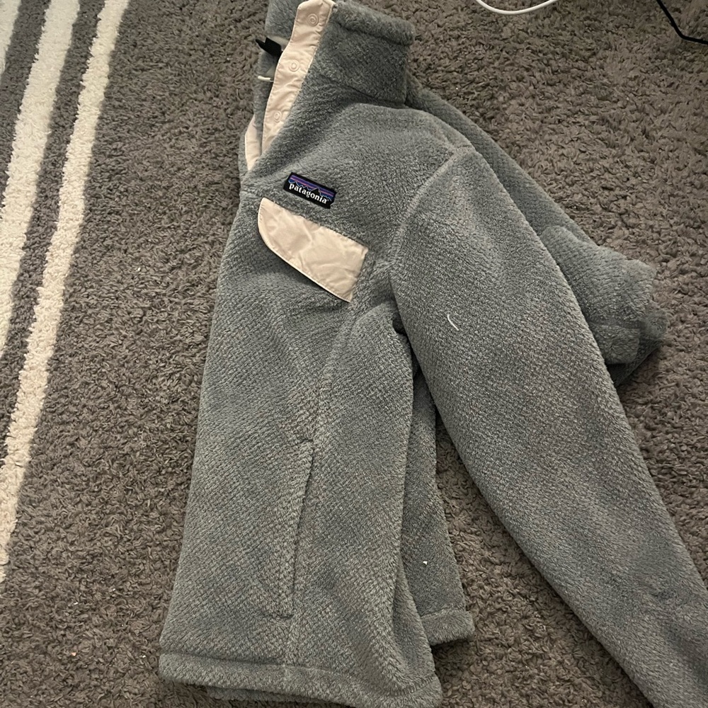 Womens Patagonia Fleece (Re-Tool Snap Tee Fleece Pullover) Size Medium